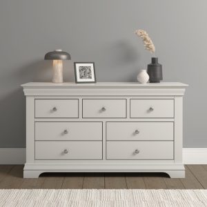 Bordeaux 3+2 Drawer Chest in Ivory